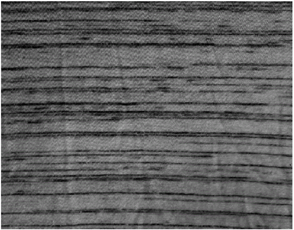 Cationic polyester blended yarn with slub effect and production method thereof