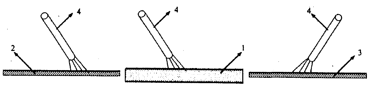 Scraping, vibrating and soldering method for preparing foamed aluminum sandwich structure