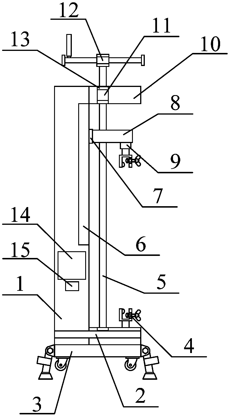 Copper binding wire tension tester with good fixing effect