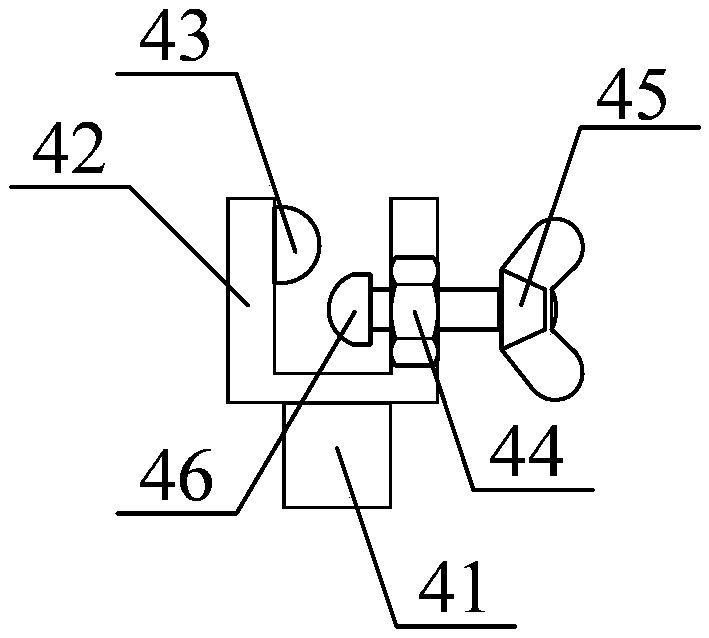 Copper binding wire tension tester with good fixing effect