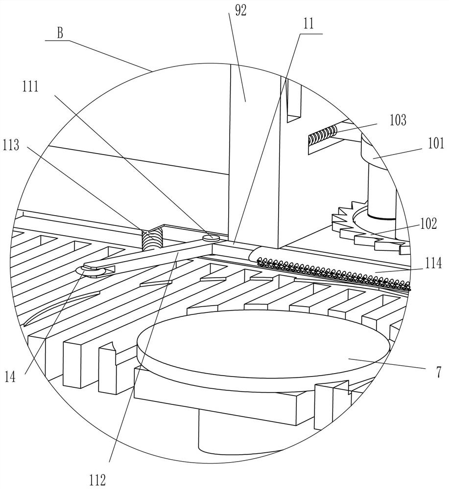 Grooving device for reinforcing groove of chopping board