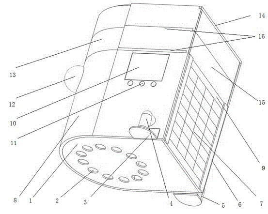 Heat preservation and heat insulation solar plant air purifier