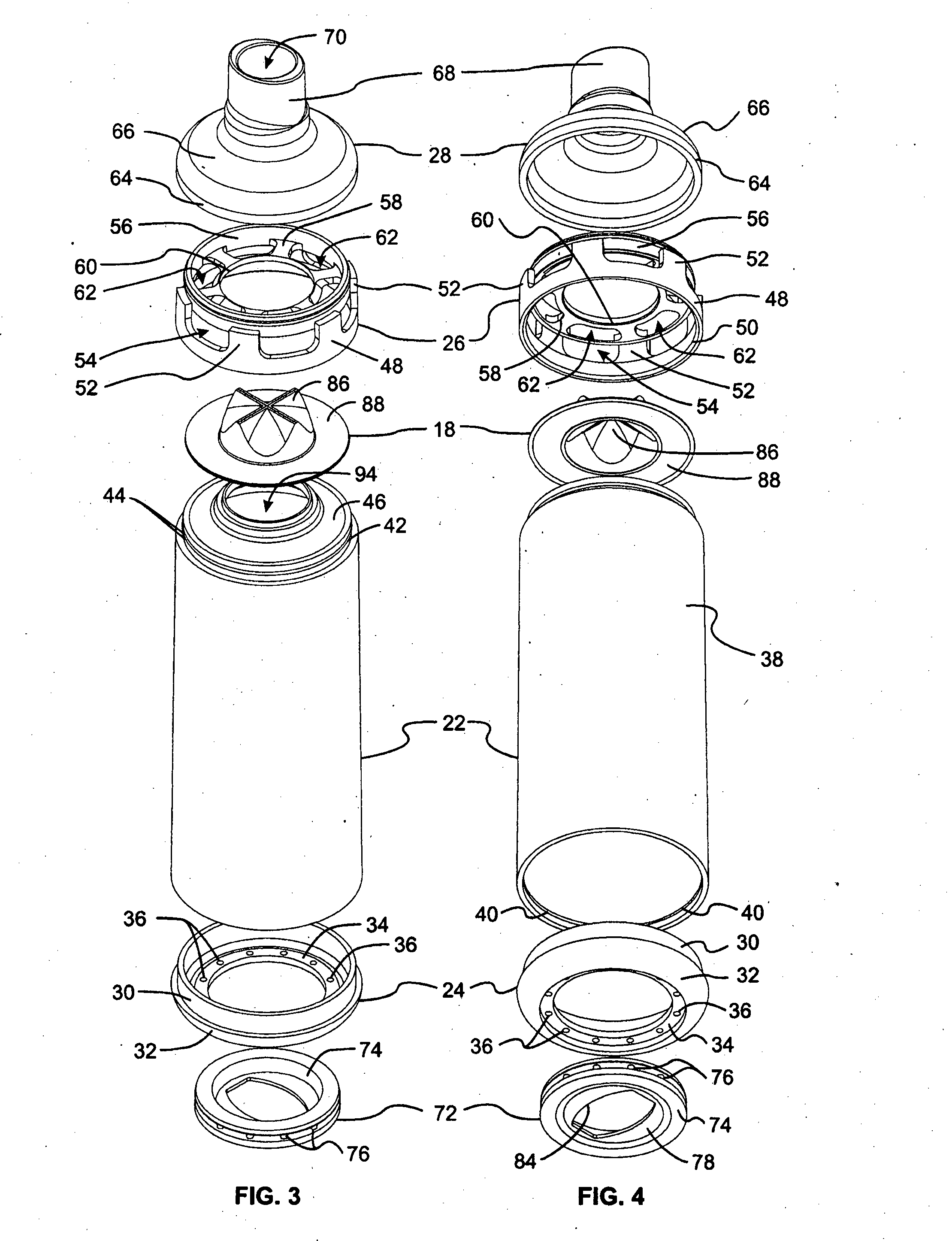 Spacer and components therefor