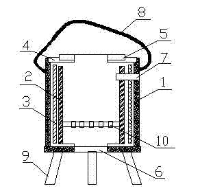 Energy-saving coal stove