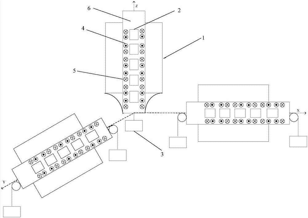 Efficient wave power generation device under natural coordinate system