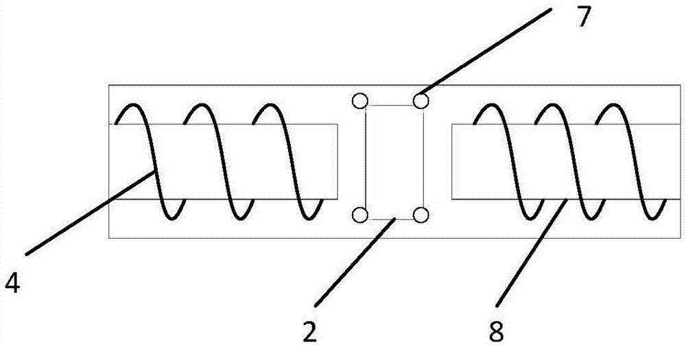 Efficient wave power generation device under natural coordinate system