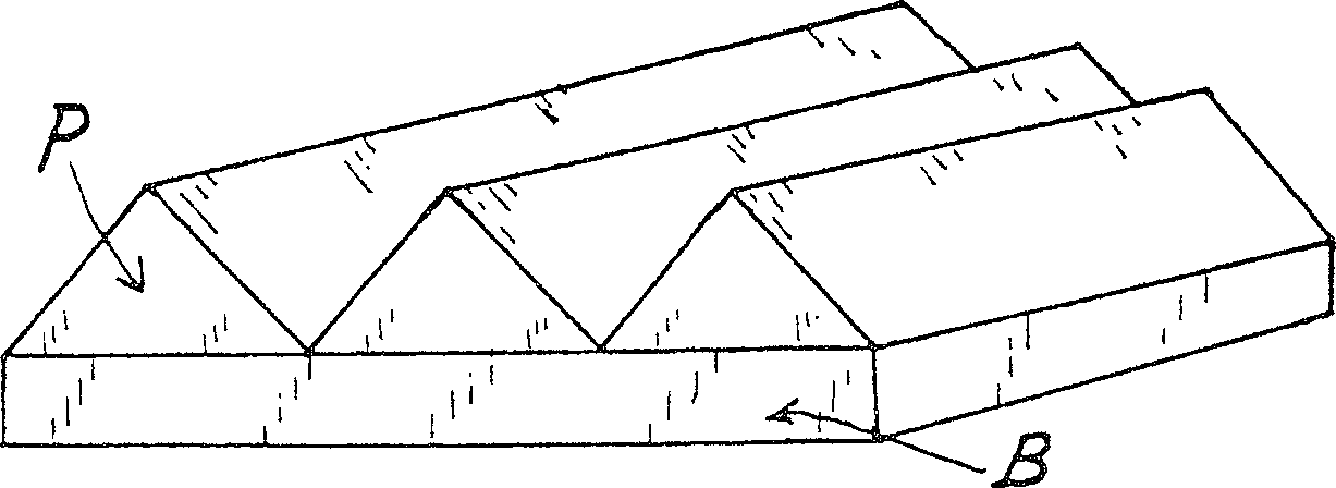 Optical film for setting a microlens on upper radial of prism