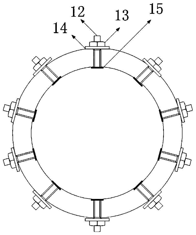 Method and system for testing flow of homogeneous gas-liquid mixed two-phase flow based on ERT