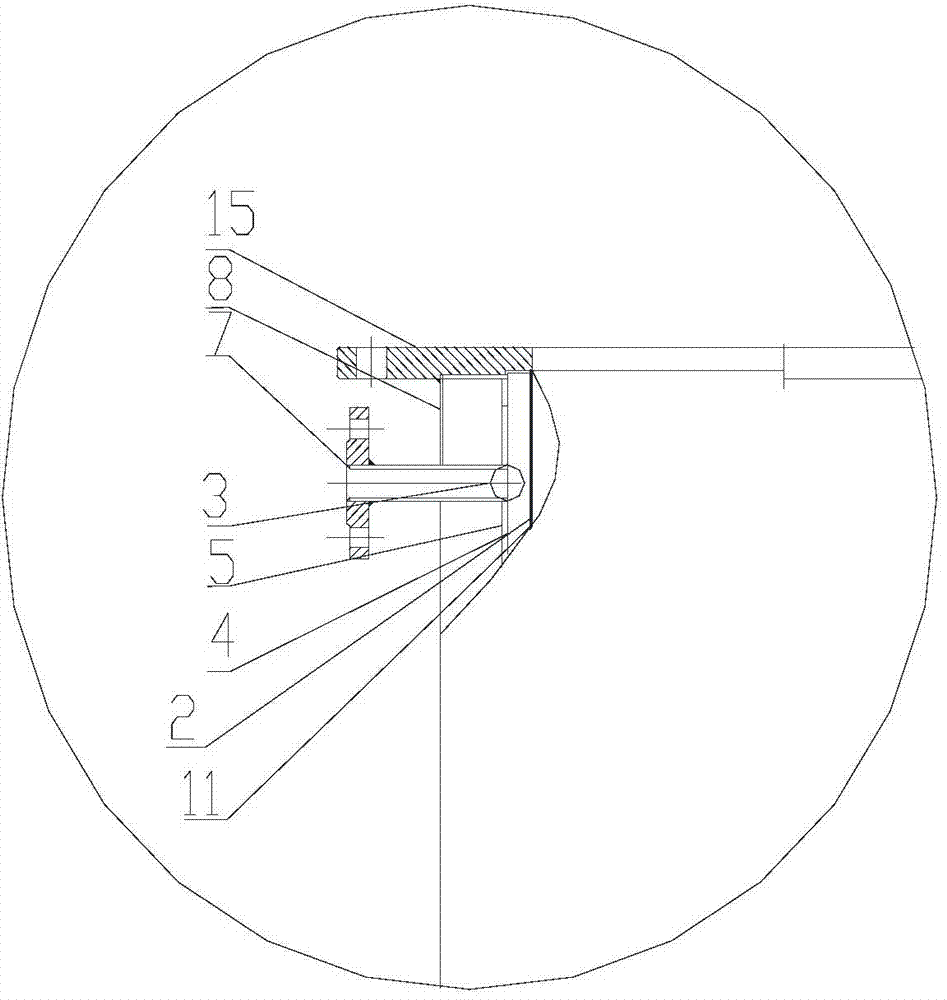 Coke oven three-way bridge pipeline heat exchanger device