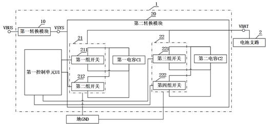 A battery charging system and integrated chip