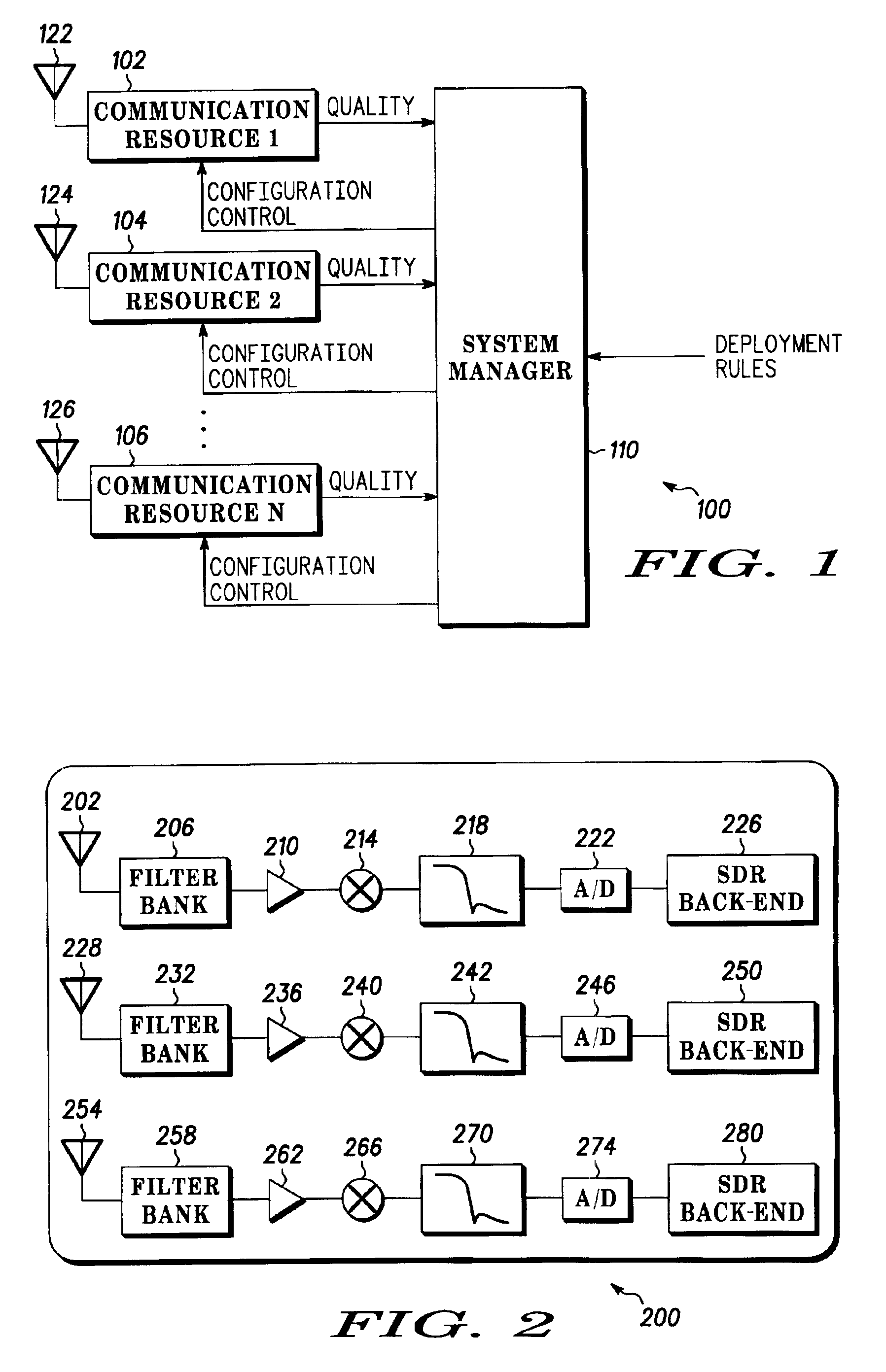 Multiple mode RF communication device