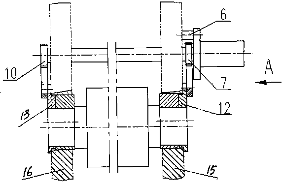 Automatic on-off pressure device of offset press