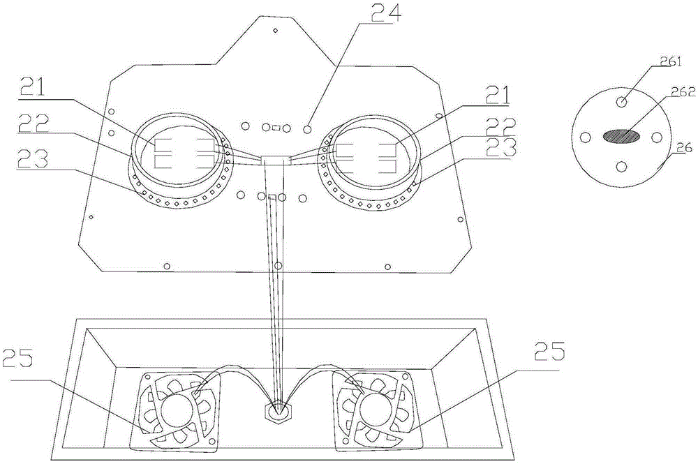 Moxibustion bed