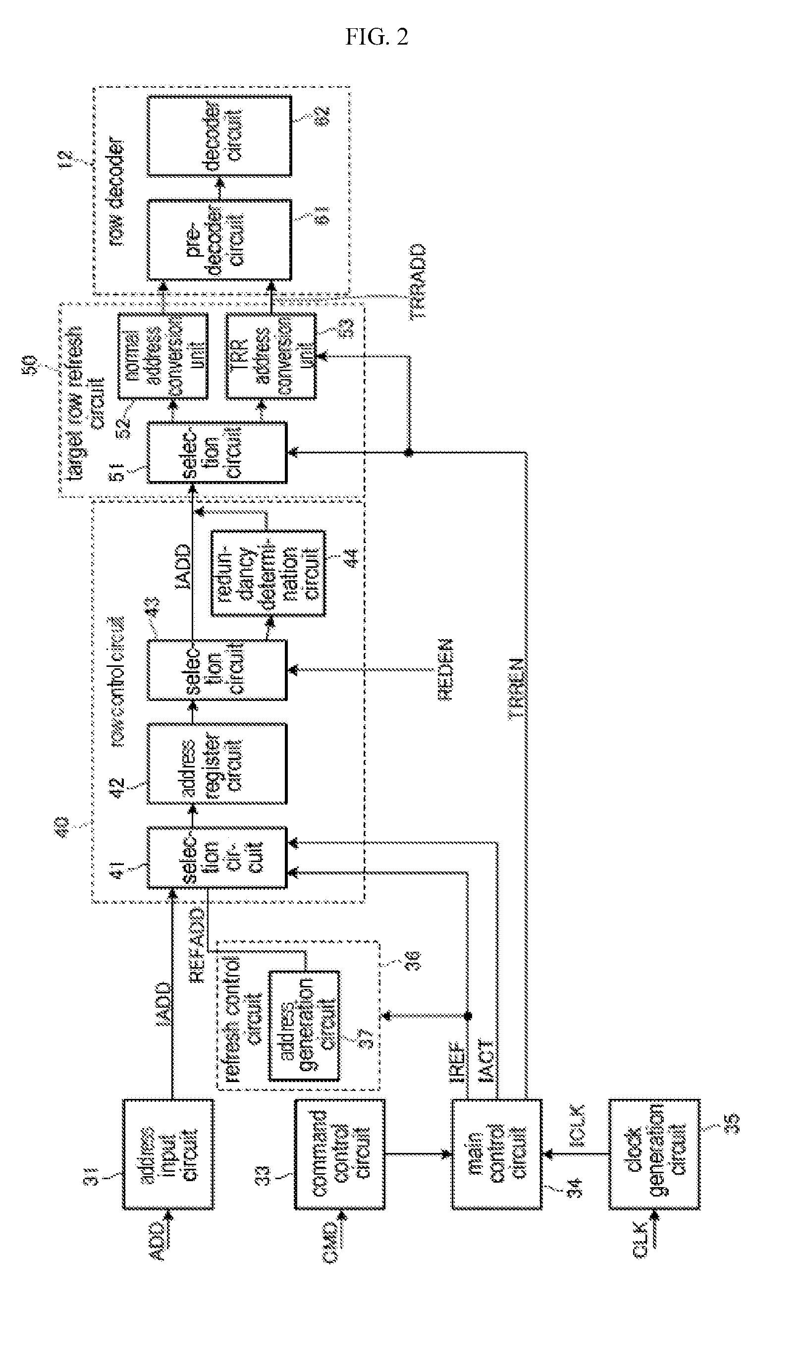 Semiconductor storage device and system provided with same