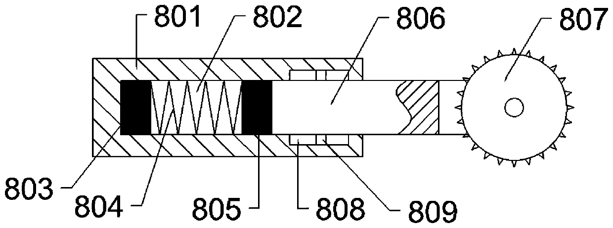 A peanut coat collection device based on top and bottom staggered peeling