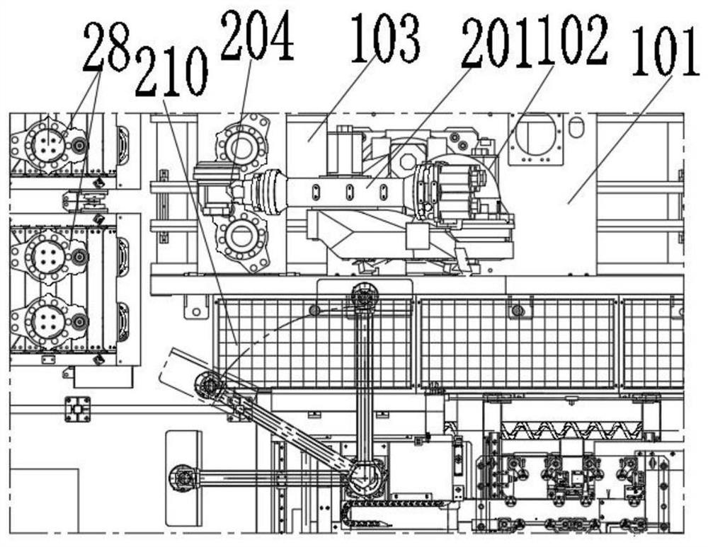 Automobile brake floor production line capable of effectively controlling processing quality and its working method