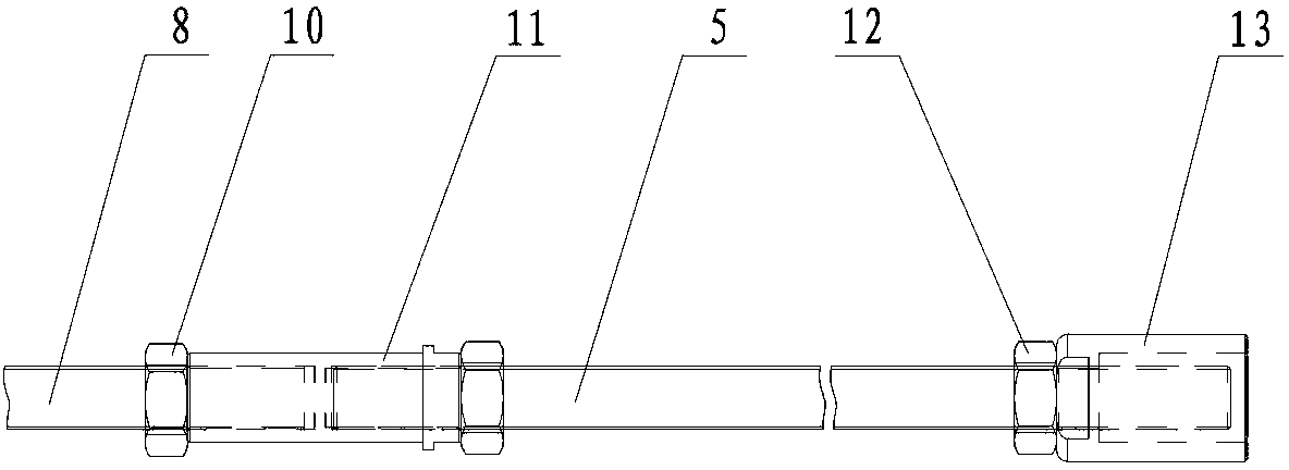 Hanging valve tower for converter valve