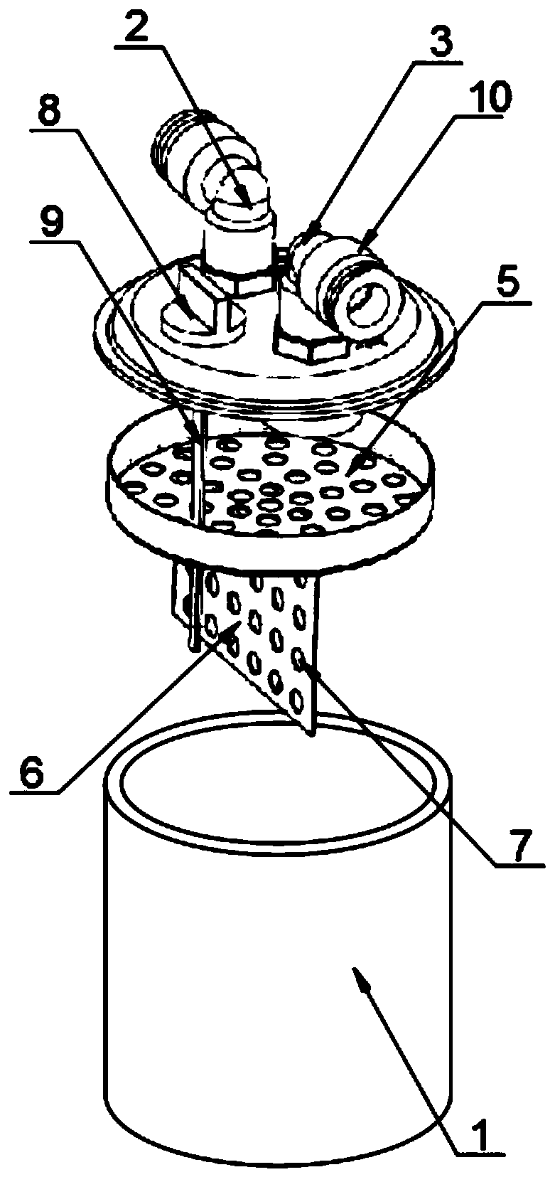 Car engine combustion supporting machine