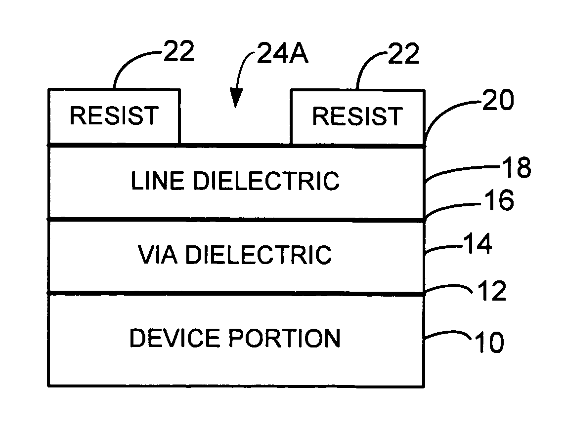 Air gap formation method for reducing undesired capacitive coupling between interconnects in an integrated circuit device