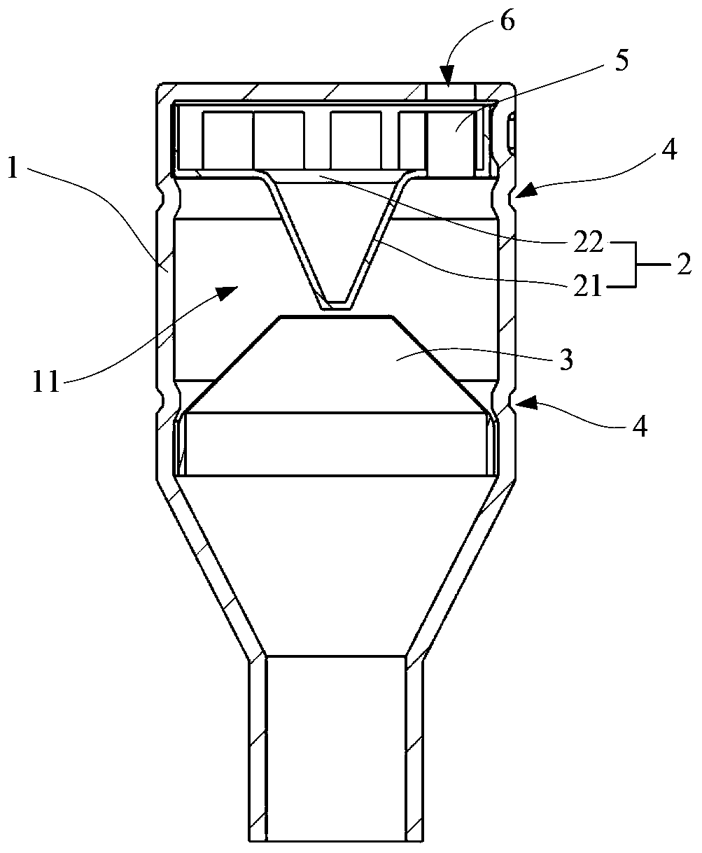 Copper separator for air conditioner and air conditioner