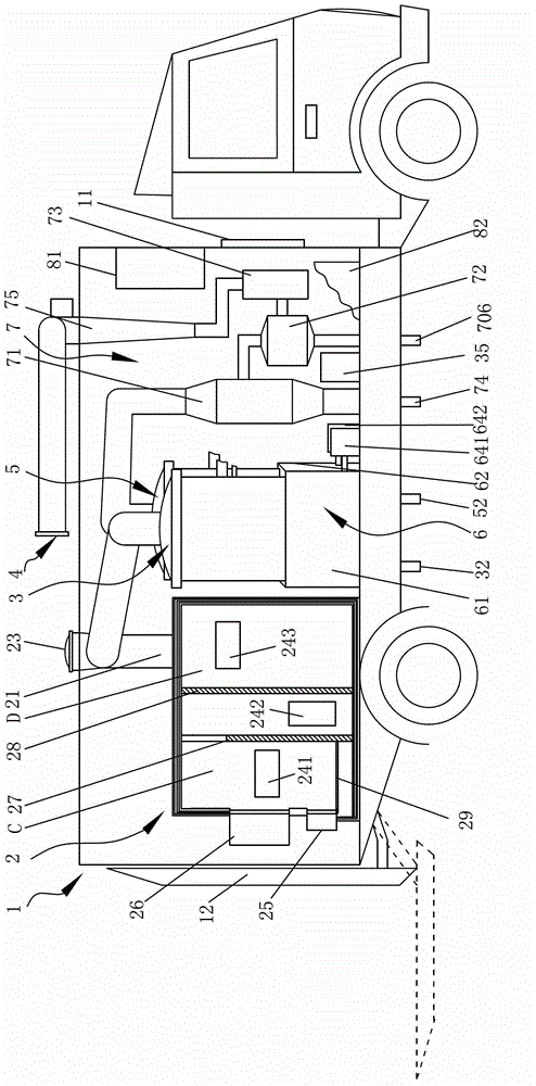 Vehicular medical waste quick ashing system