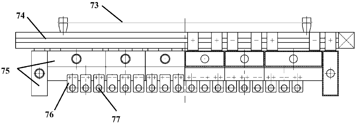 Aircraft ground thermal simulation test apparatus capable of rapidly cooling