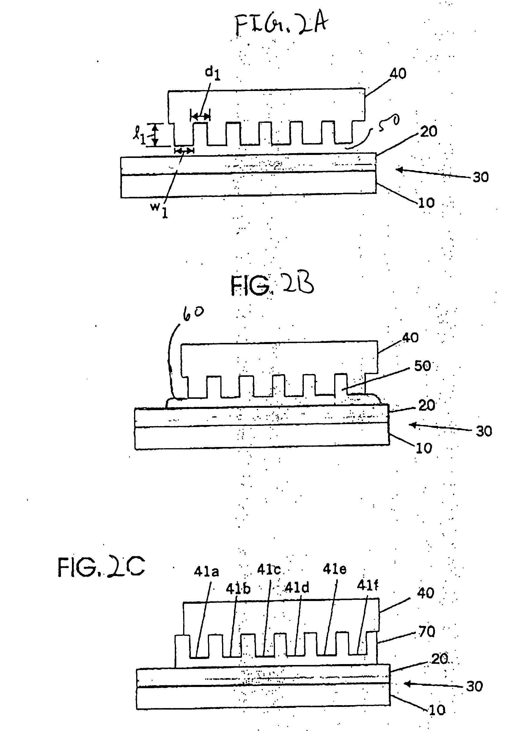 Imprint lithography templates having alignment marks