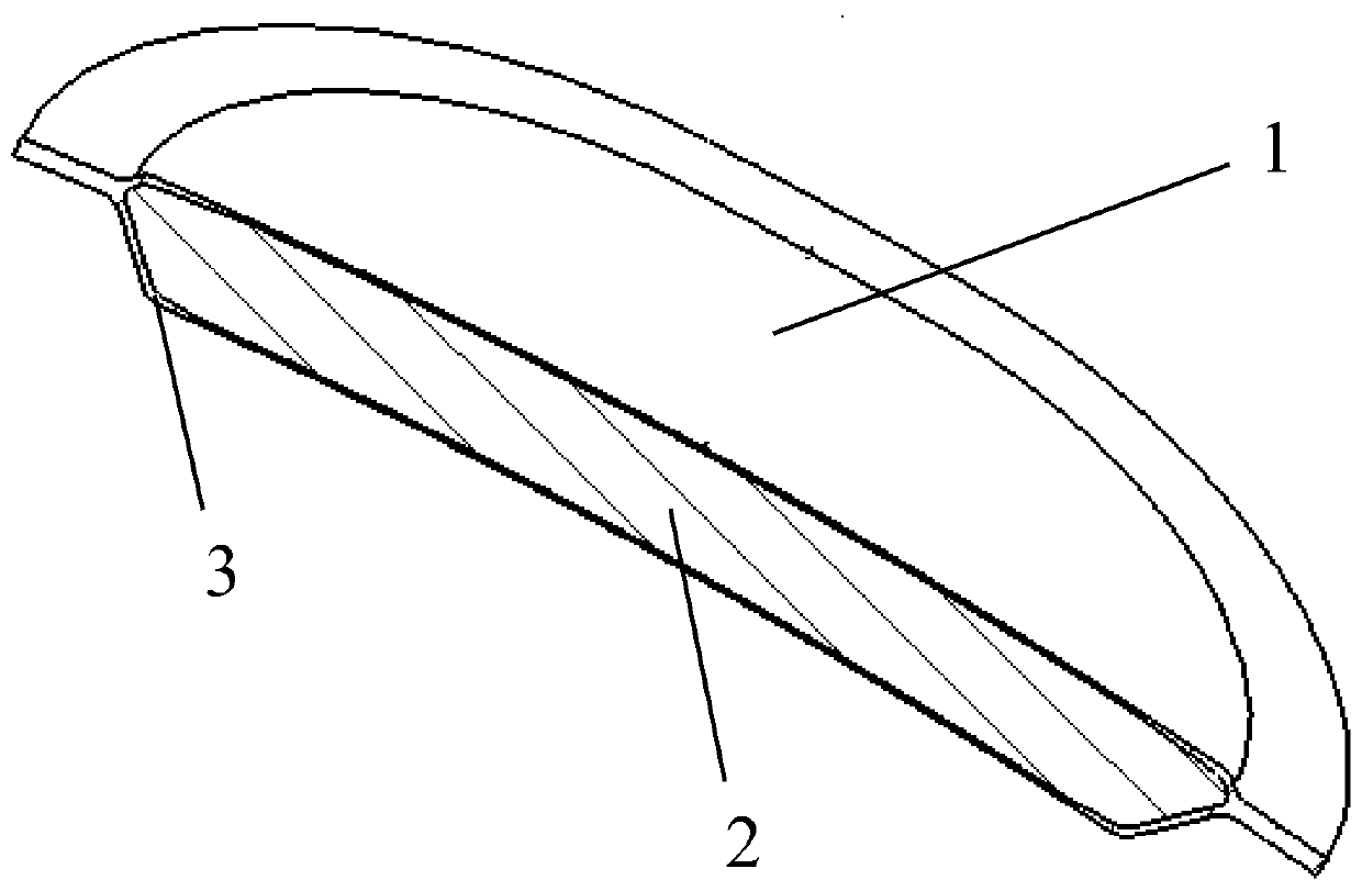 Composite foam sandwich structure and forming method thereof