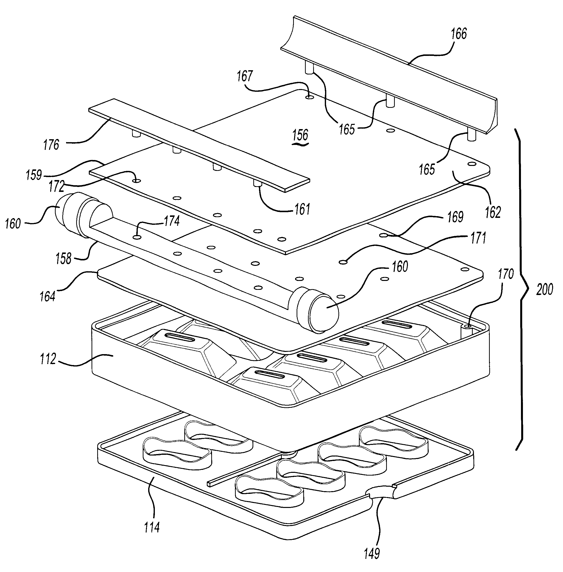 Sushi mold apparatus and method of making same