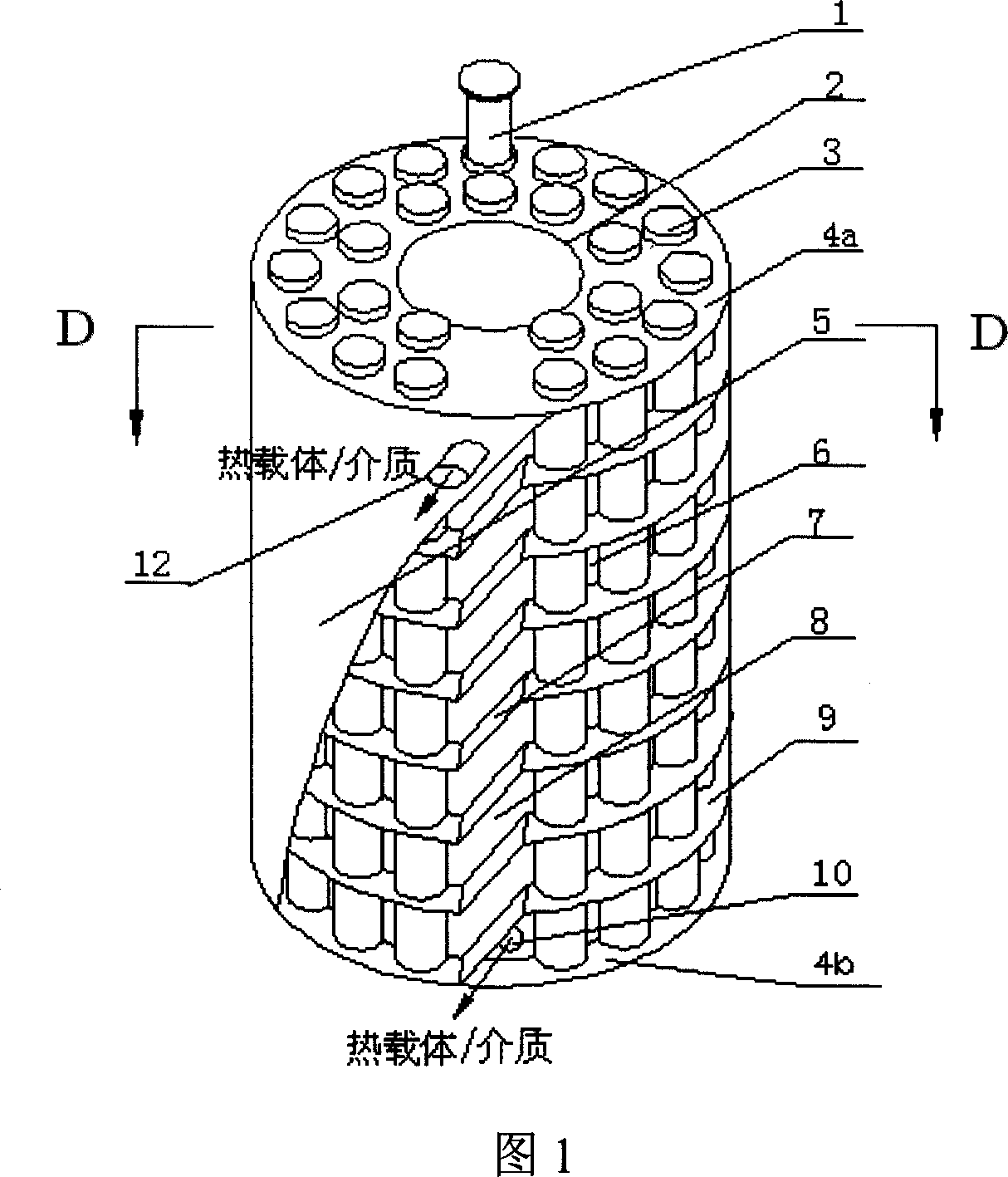 Multipurpose direct flow pipe shielded heat carrier boiler