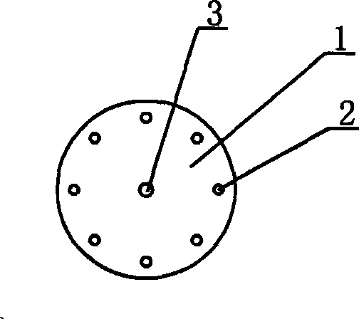 Electrostatic spinning device for preparing directional arrangement nano fiber