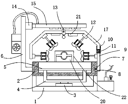 Automatic dog washer