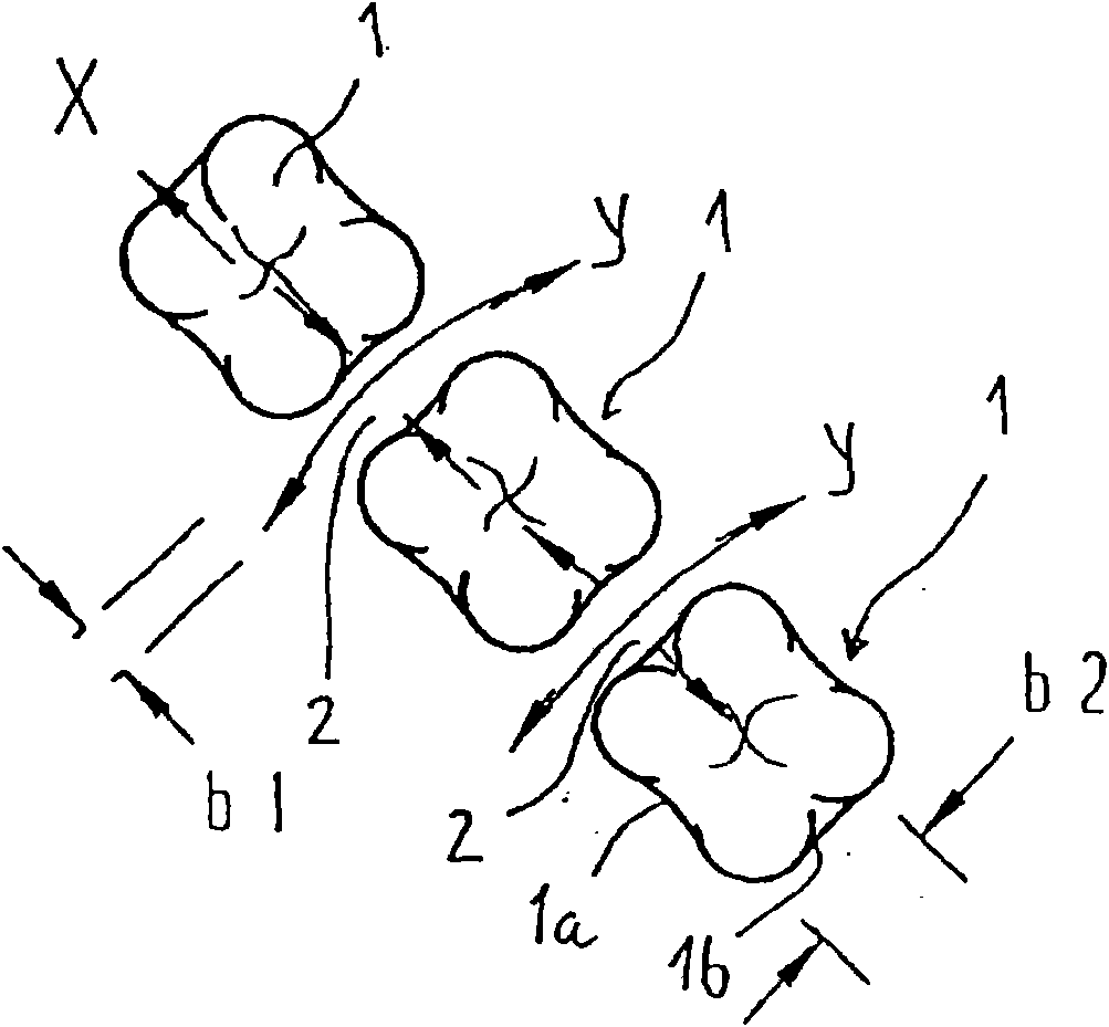 Brush head for electric toothbrush