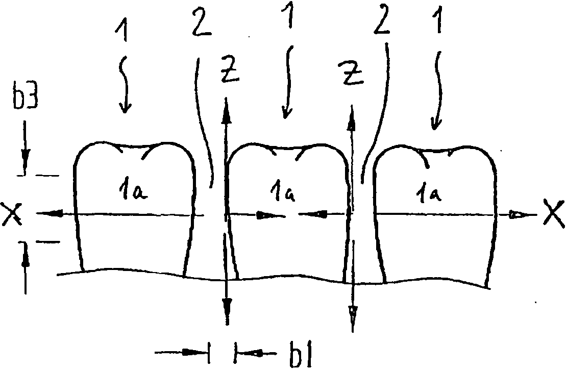 Brush head for electric toothbrush