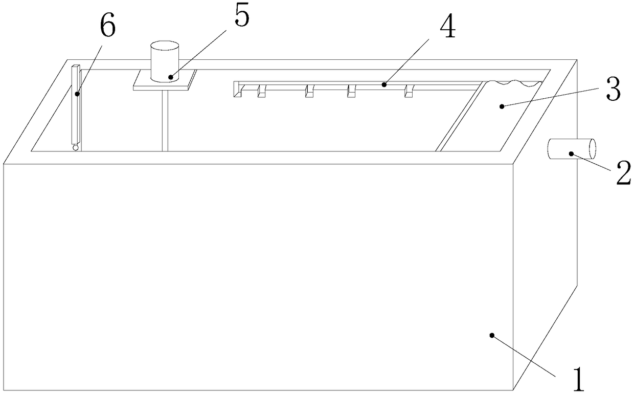 Greenhouse culture device for improving growth rate according to living habits of loach