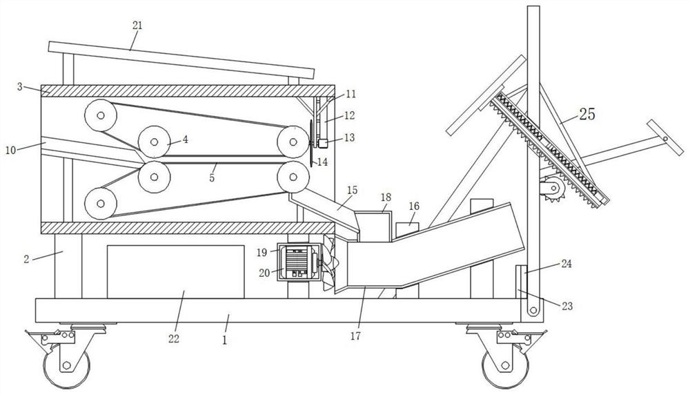 Fish grass feeding device for aquaculture