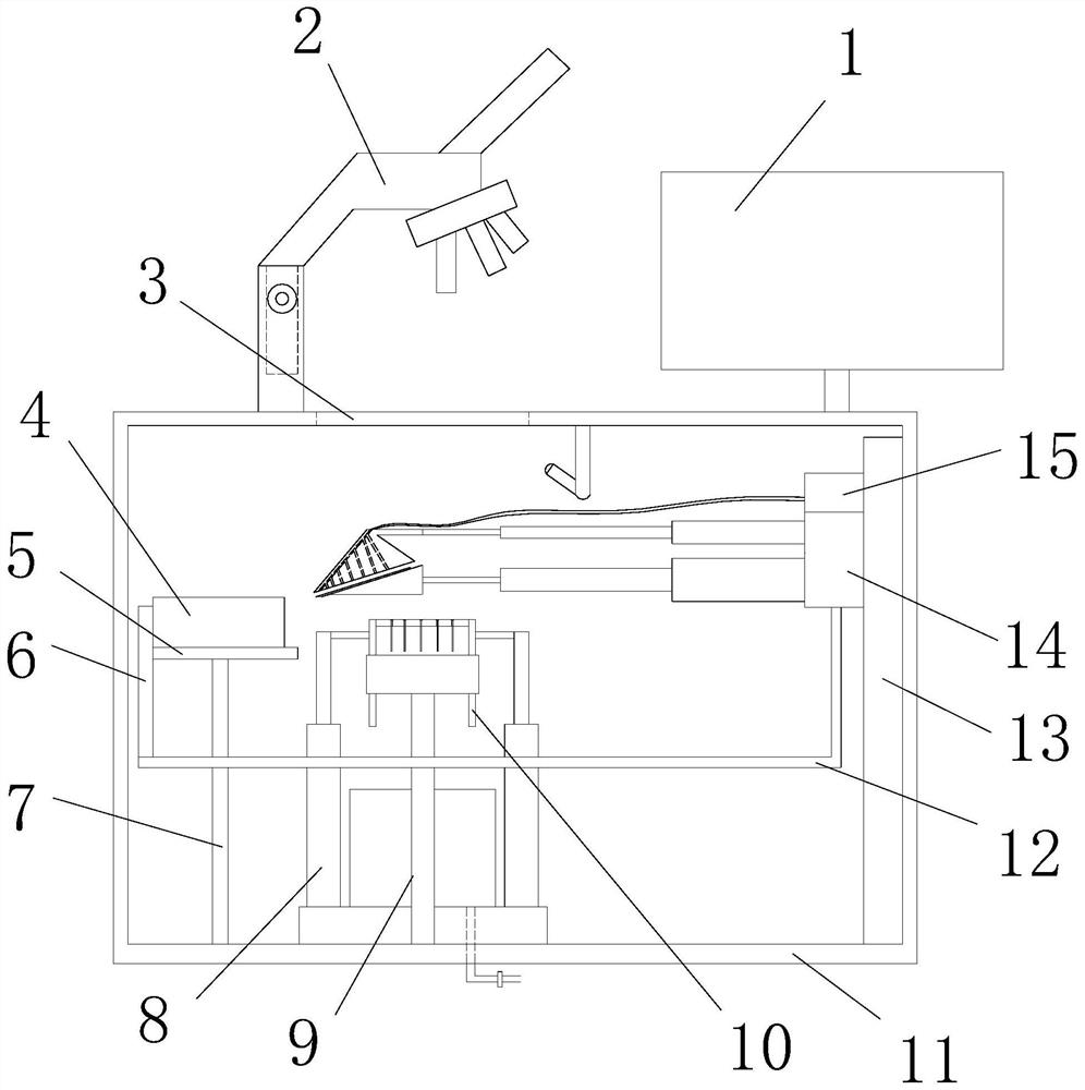 Method and device for detecting diseased tissue