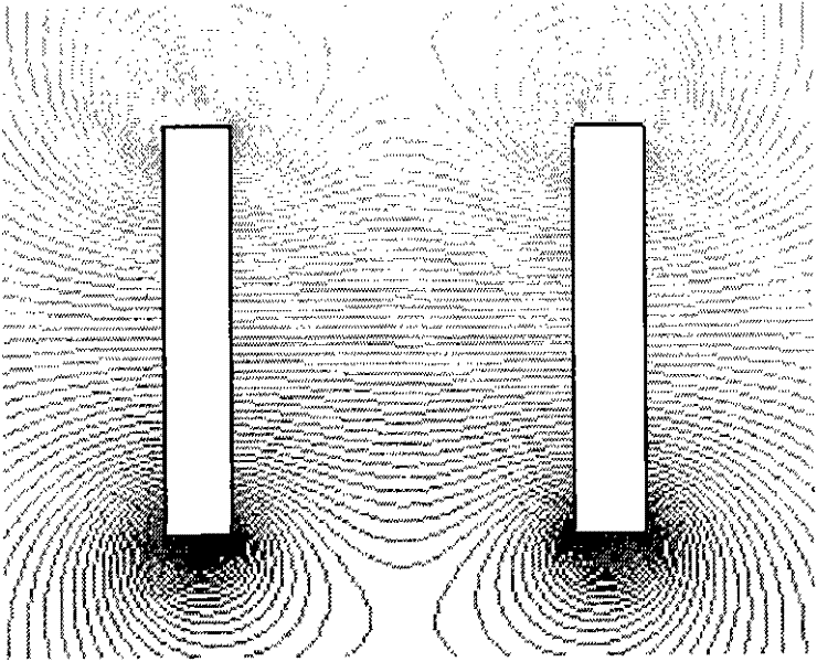 Giant magnetoresistance array current sensor