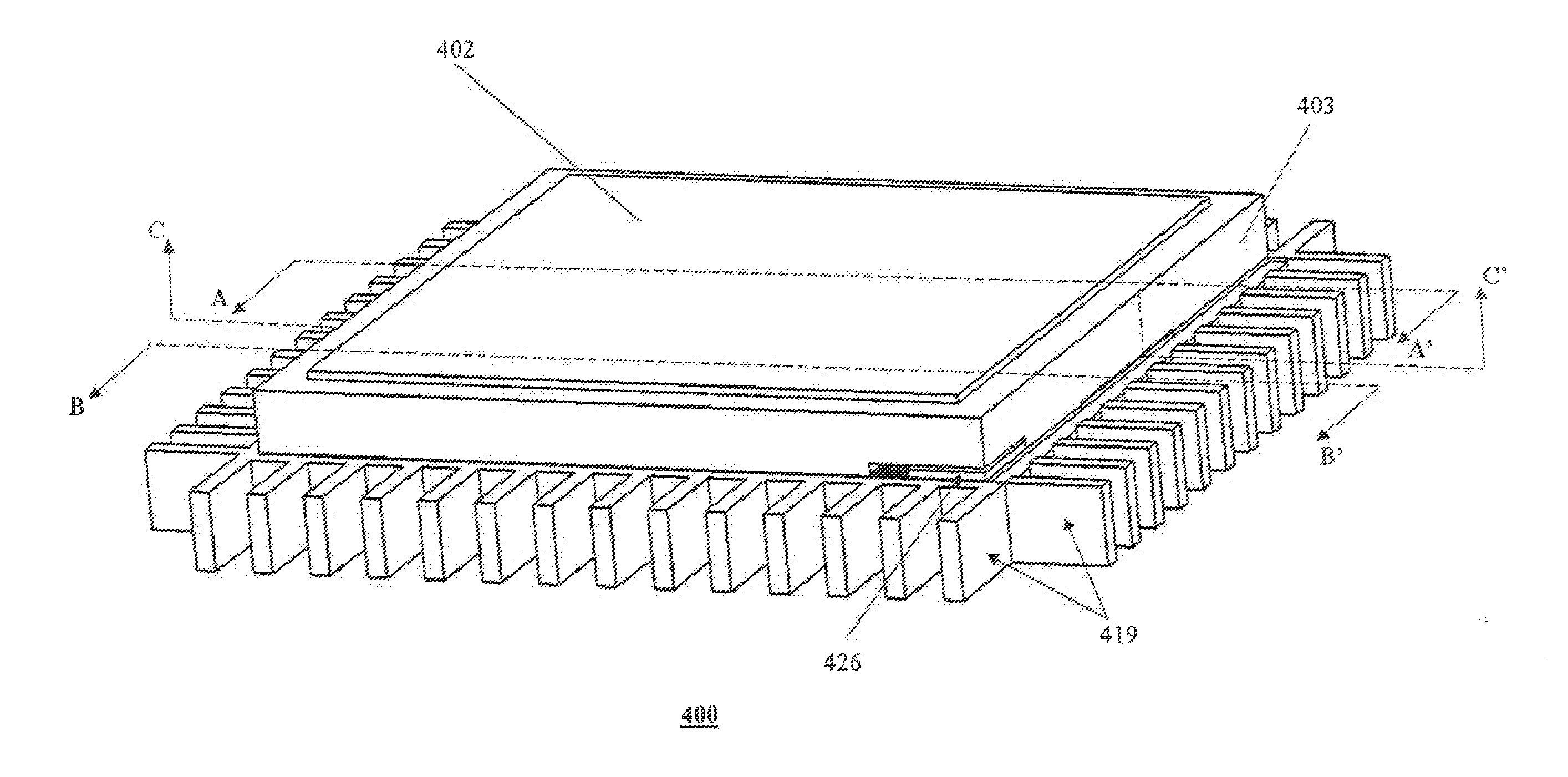 Fully integrated thermoelectric devices and their application to aerospace de-icing systems