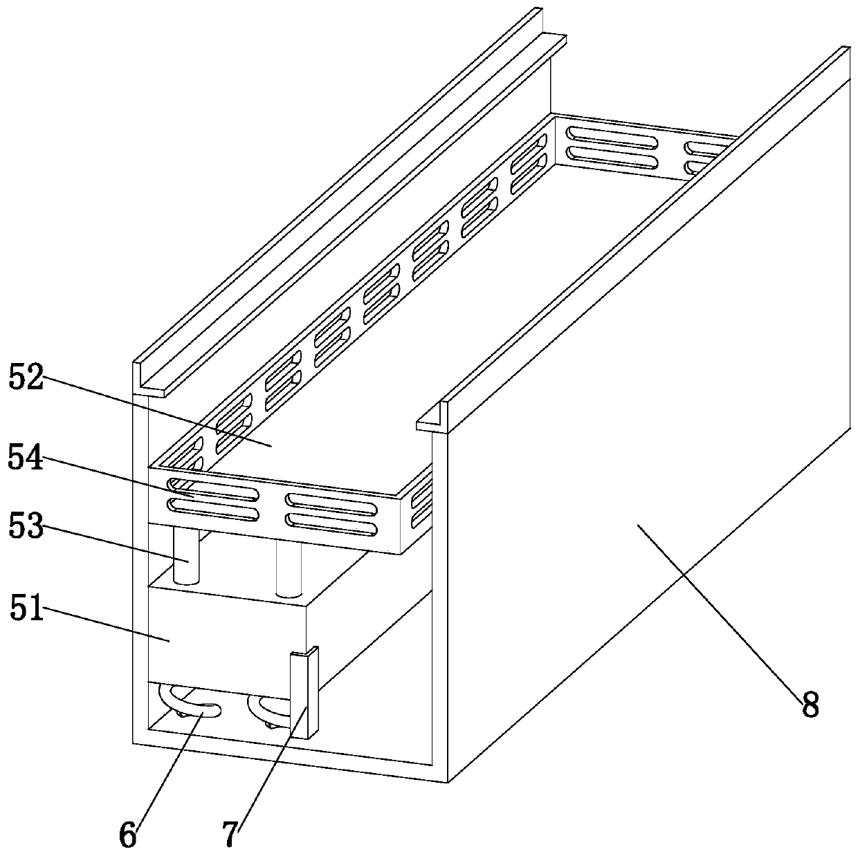 Drainage system for municipal roads