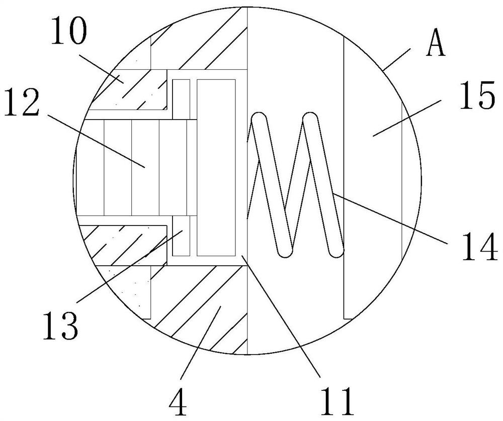 A kind of anti-collision and fall-off wood-plastic decorative line