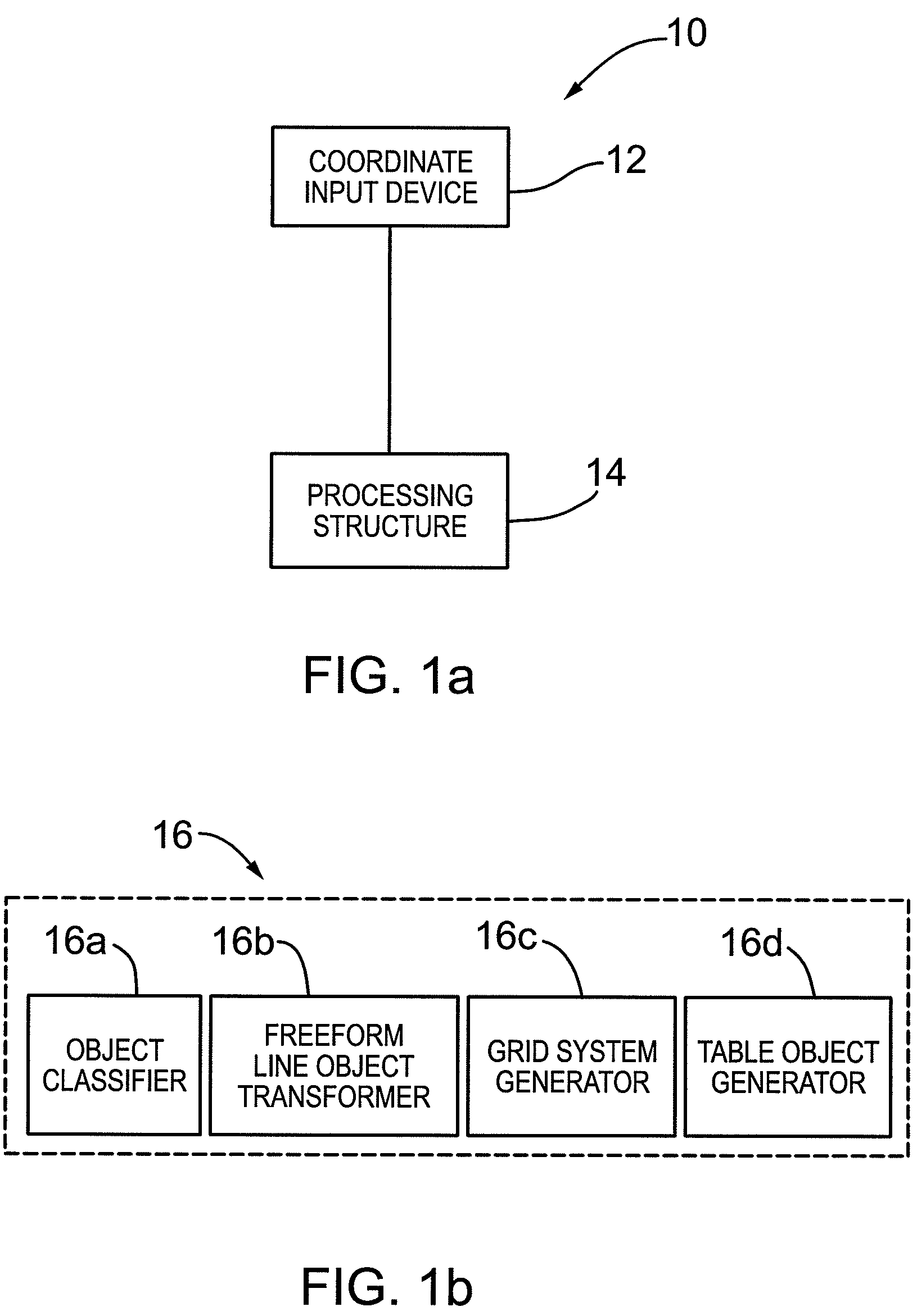 Method and tool for recognizing a hand-drawn table