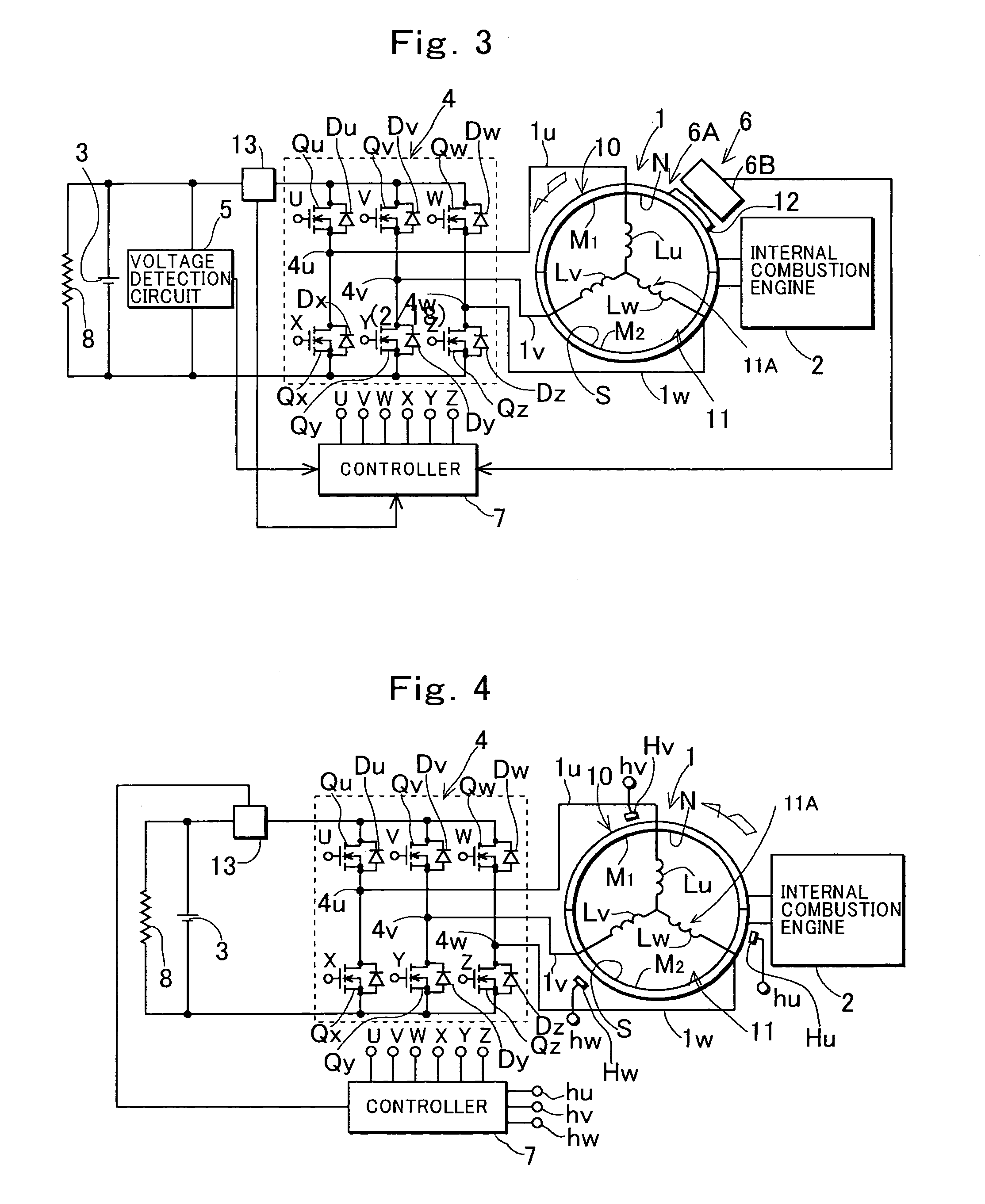 Generating device having magneto generator