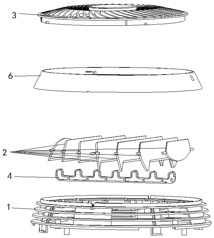 Air guide structure and fan