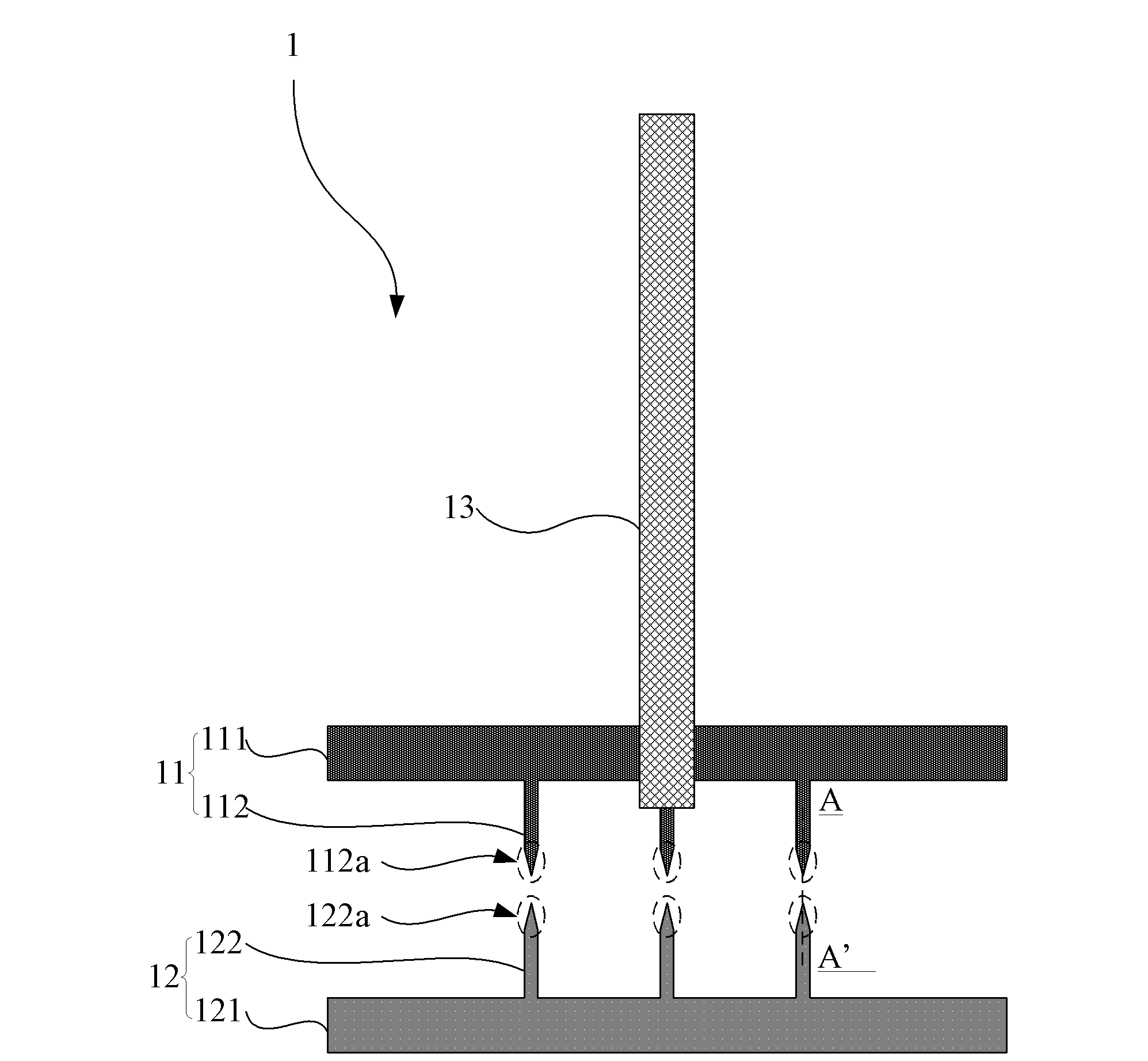 Thin film transistor (TFT)-liquid crystal display (LCD) array substrate and production method thereof