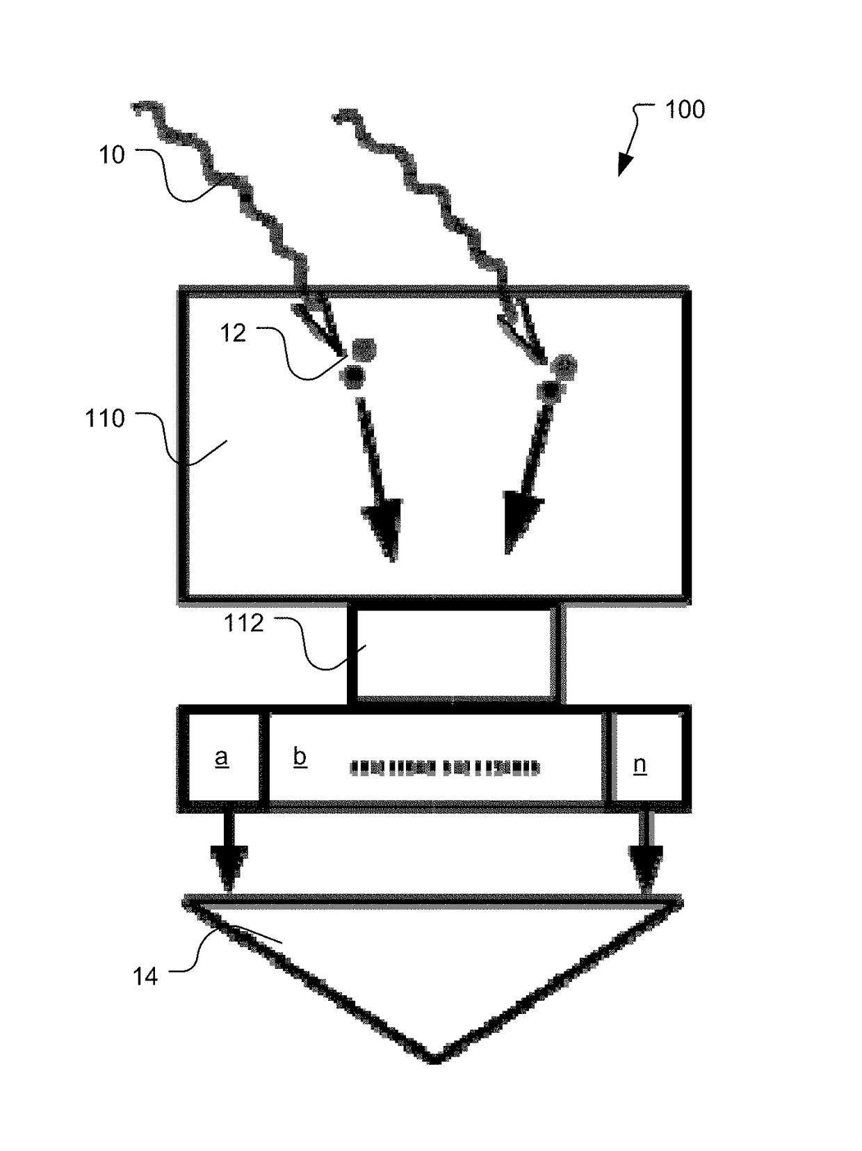 Demodulation pixel incorporating majority carrier current, buried channel and high-low junction