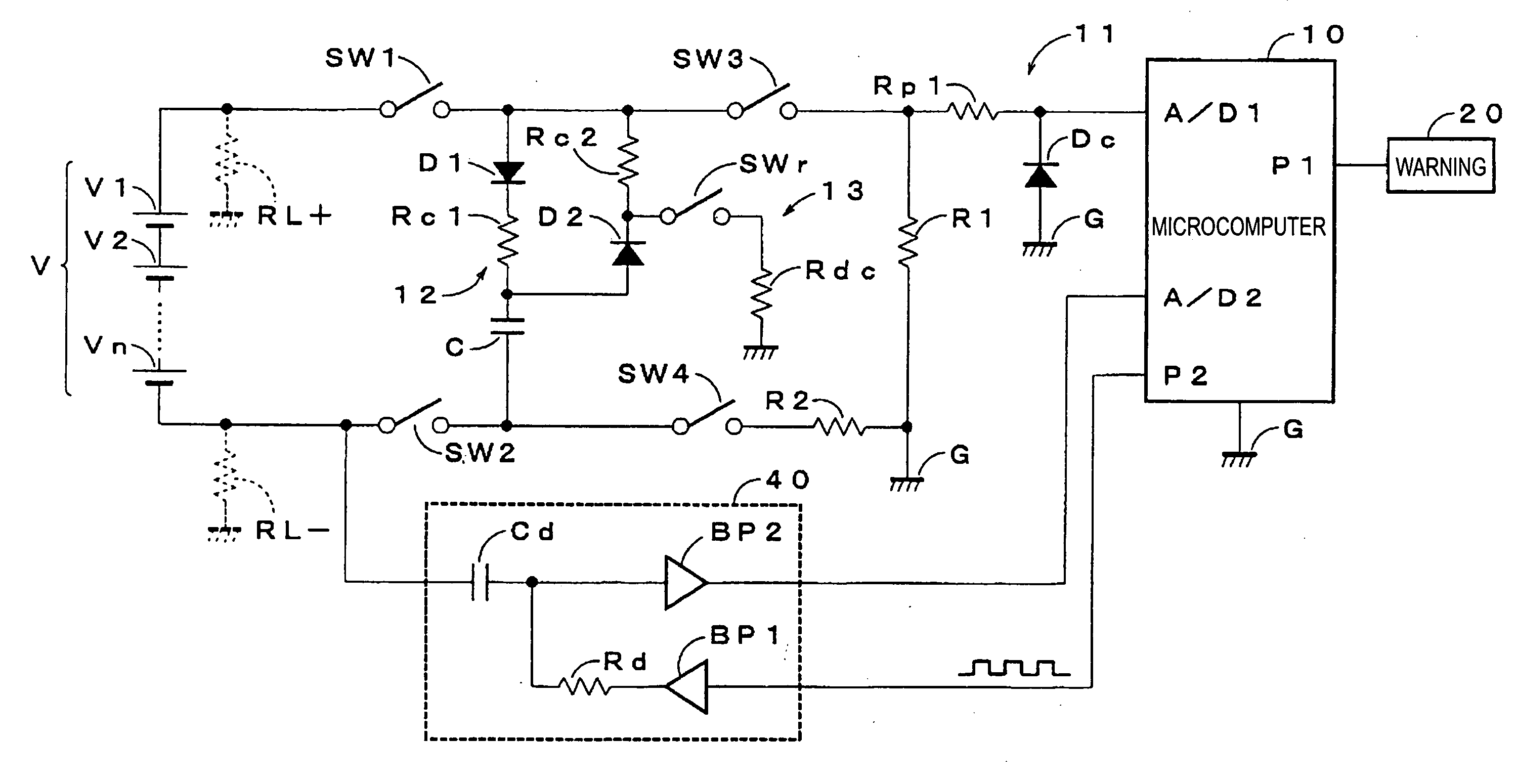 Insulation detecting method and insulation detecting device