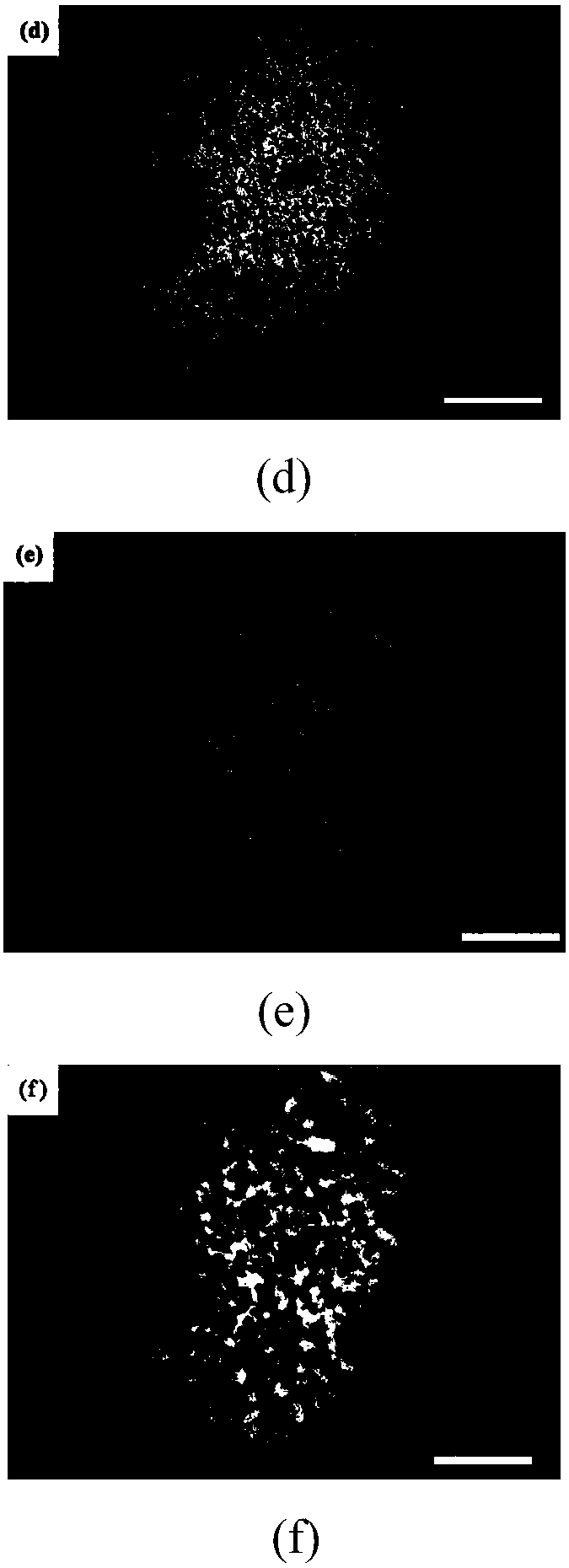 Method for preparing nano aluminum film by radio frequency magnetron sputtering