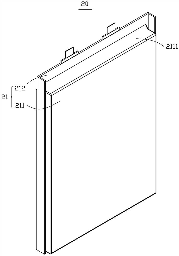 Composite phase change material, application method and battery of the composite phase change material