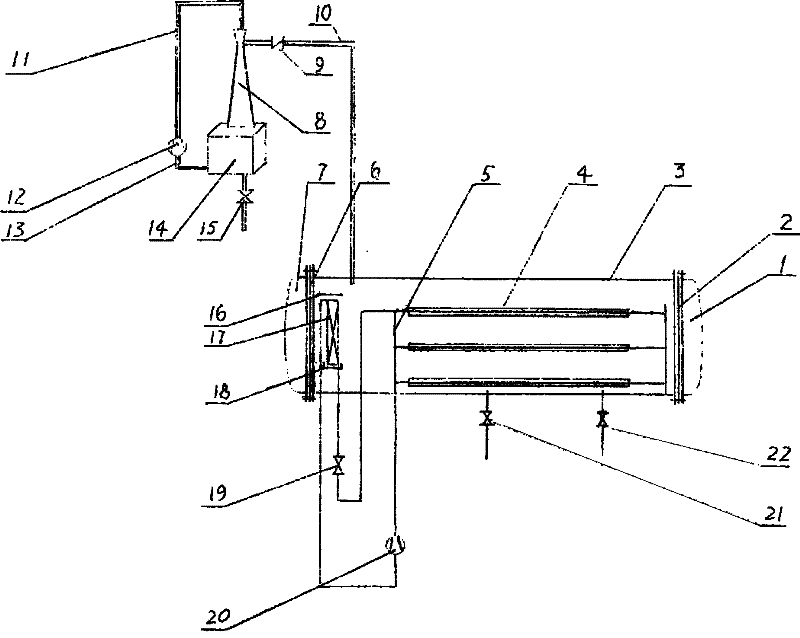 Vacuum heat pump drying device